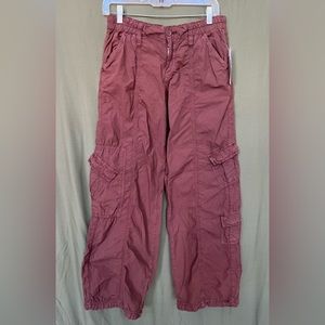 BDG Urban Outfitters Y2K low rise brown cargo pants - size S